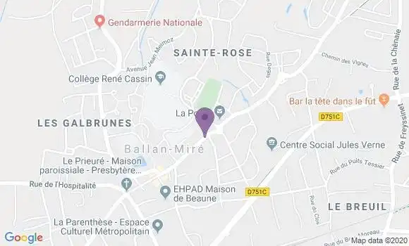 Localisation Caisse d