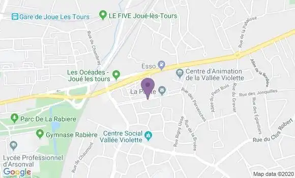 Localisation Caisse d