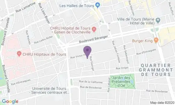 Localisation Caisse d