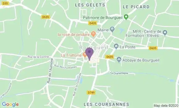 Localisation Caisse d