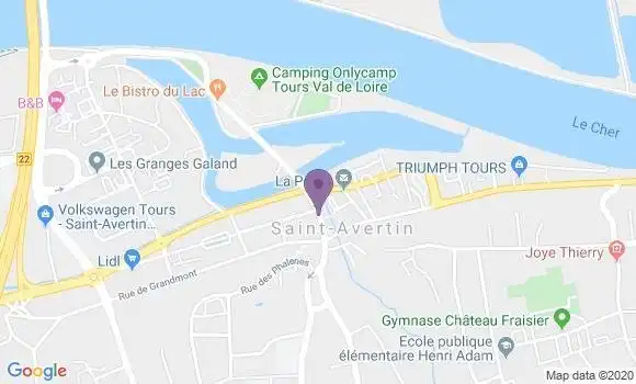 Localisation Caisse d