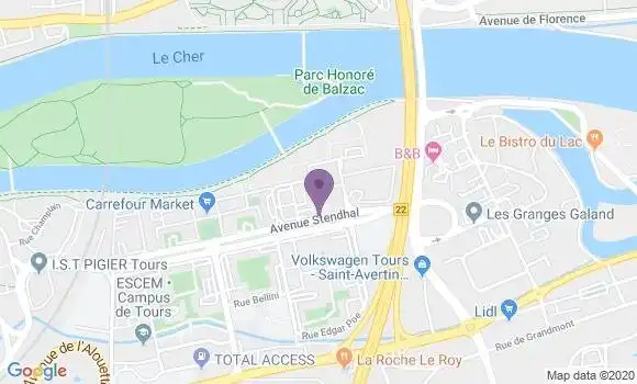Localisation Caisse d