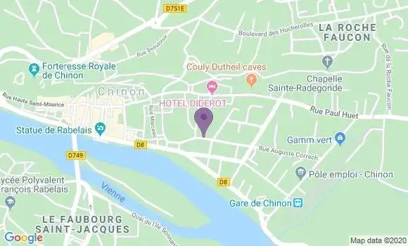 Localisation Caisse d