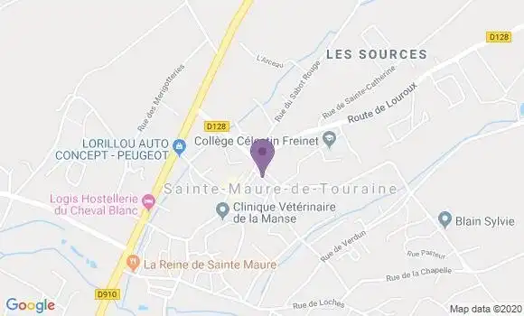 Localisation Caisse d