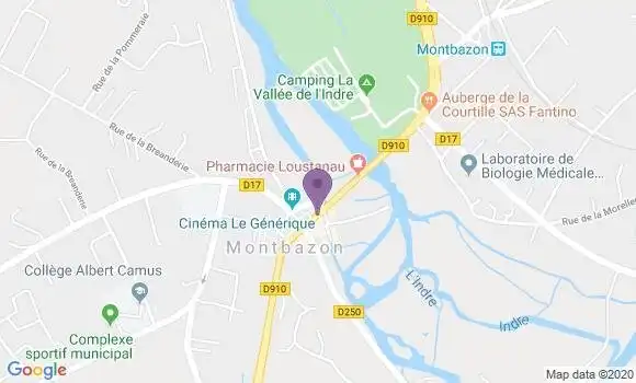 Localisation Caisse d