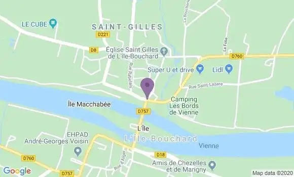 Localisation Caisse d