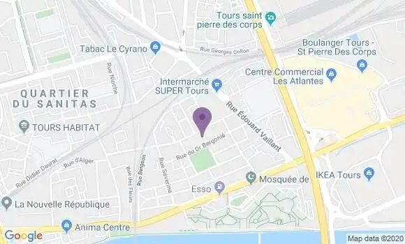 Localisation Caisse d
