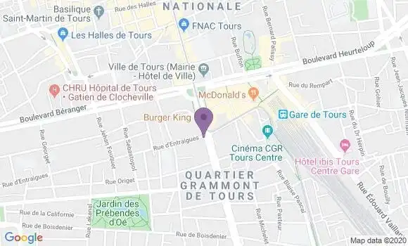 Localisation Caisse d