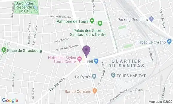 Localisation Caisse d