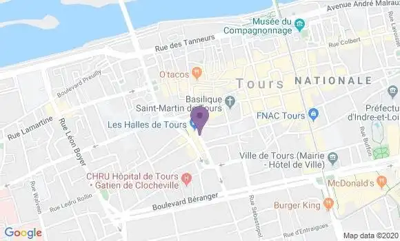 Localisation Caisse d