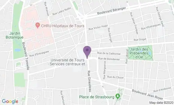 Localisation Caisse d