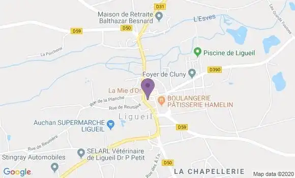 Localisation Caisse d