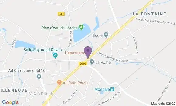 Localisation Caisse d
