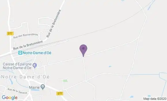 Localisation Caisse d