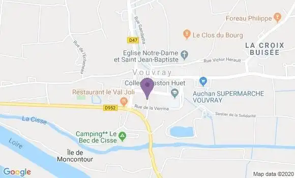Localisation Caisse d