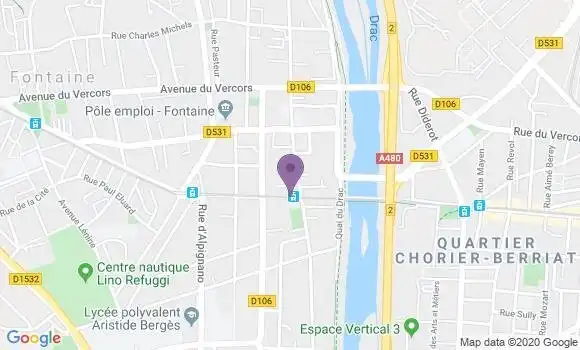 Localisation Caisse d