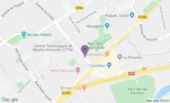 Localisation Caisse d