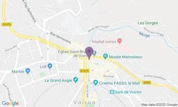 Localisation Caisse d