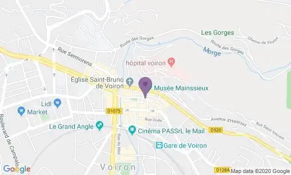 Localisation Caisse d