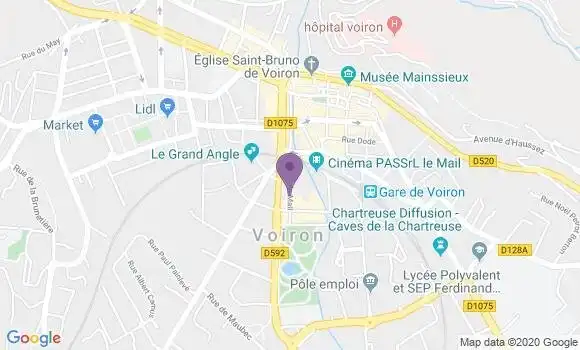 Localisation Caisse d