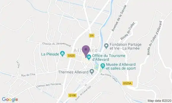 Localisation Caisse d