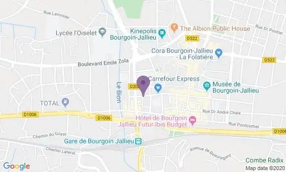 Localisation Caisse d