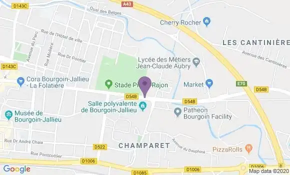 Localisation Caisse d