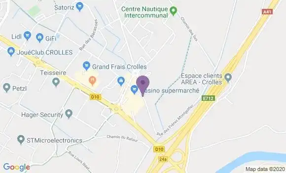 Localisation Caisse d