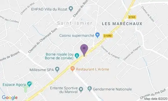 Localisation Caisse d