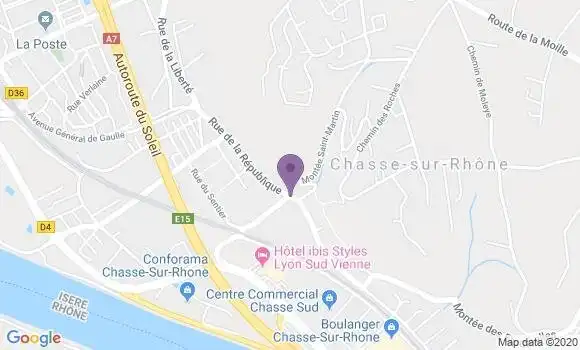 Localisation Caisse d