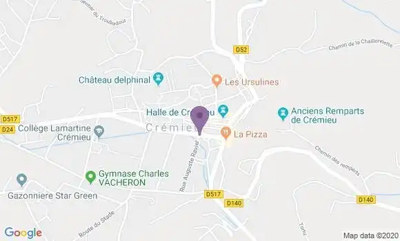 Localisation Caisse d