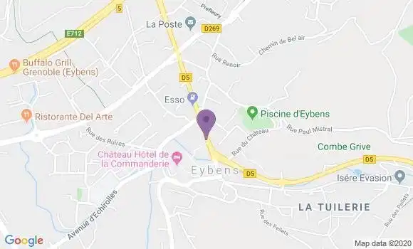 Localisation Caisse d