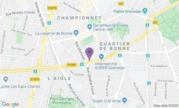 Localisation Caisse d