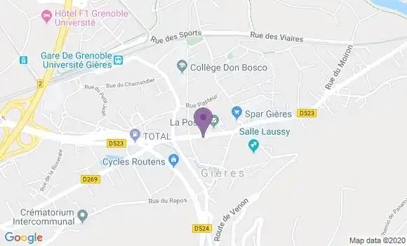 Localisation Caisse d