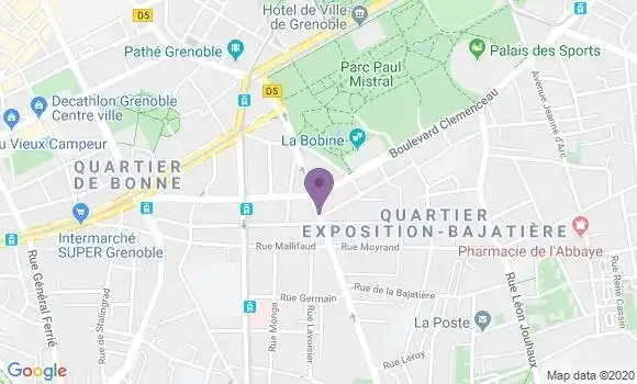 Localisation Caisse d