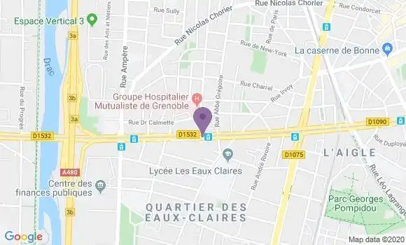 Localisation Caisse d