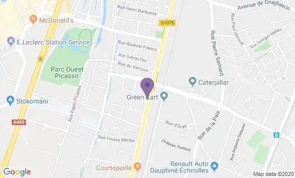 Localisation Caisse d