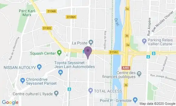 Localisation Caisse d