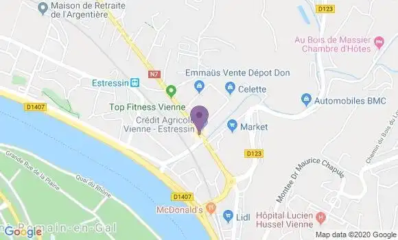 Localisation Caisse d