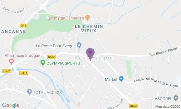 Localisation Caisse d