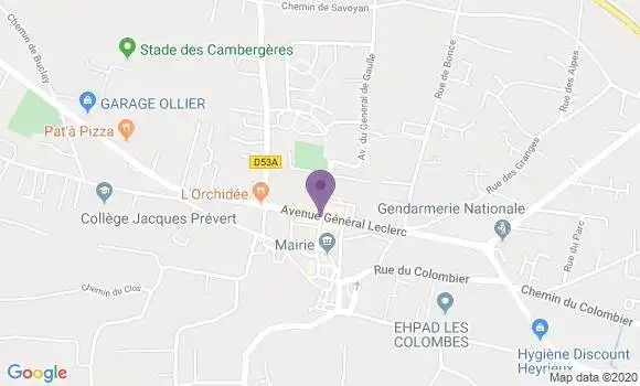 Localisation Caisse d