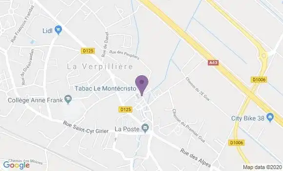 Localisation Caisse d