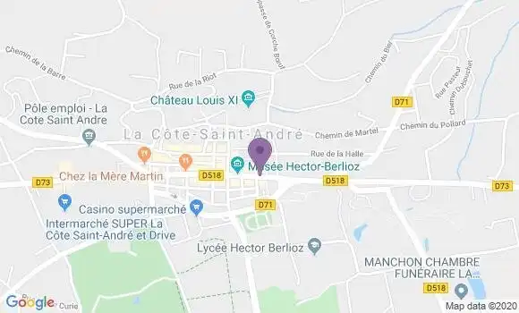 Localisation Caisse d