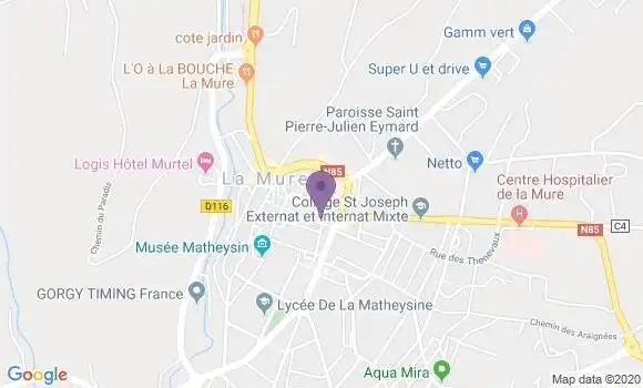 Localisation Caisse d