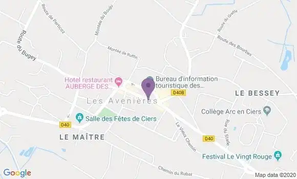 Localisation Caisse d