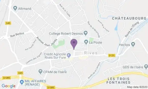 Localisation Caisse d
