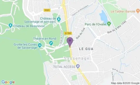 Localisation Caisse d