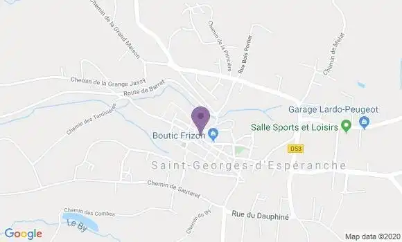 Localisation Caisse d