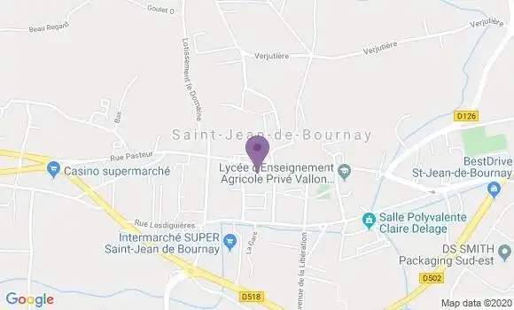 Localisation Caisse d
