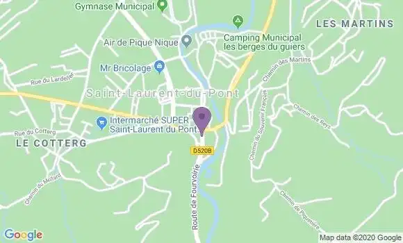 Localisation Caisse d